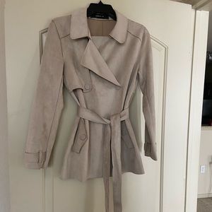 Zara super soft trench coat